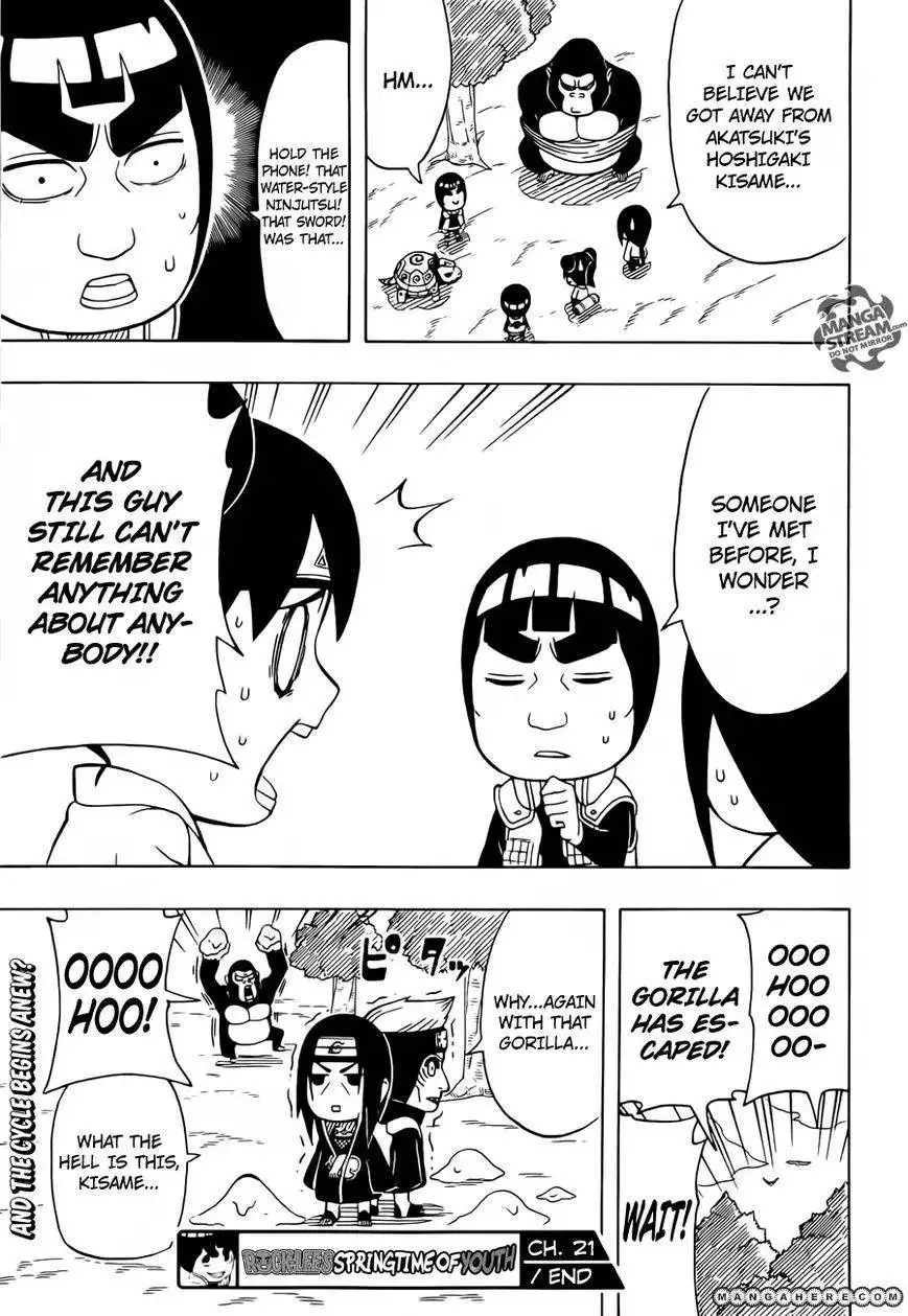 Rock Lee's Springtime of Youth Chapter 21 29